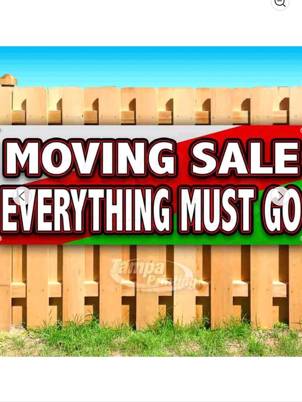 Moving Sale Everything MUST GO
